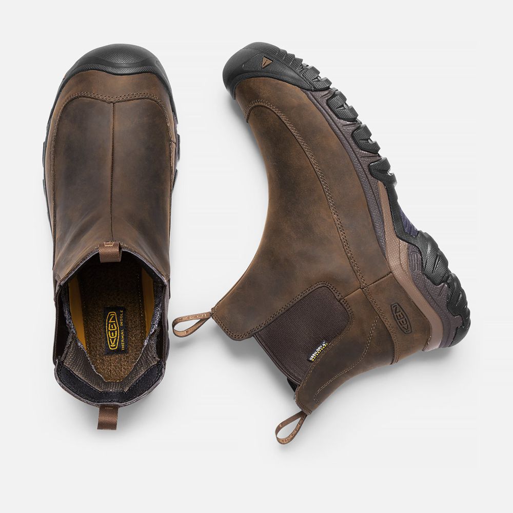 Keen Chelsea Bot Erkek Kahverengi - Anchorage Iii Waterproof - Türkiye QRHO83015